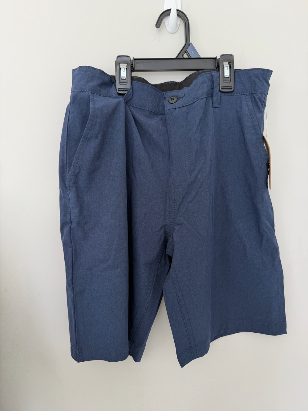 Quiksilver Men's Navy Flat Front Shorts